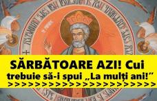 Un mare sfânt este sărbătorit astăzi. Mulți copii îi poartă numele!