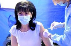 Președintele CJ, Doina Federovici, s-a imunizat în cadrul maratonului de vaccinare din fața Muzeului Județean - FOTO