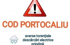 Județul Botoșani se află sub avertizare meteorologică tip cod portocaliu de furtună