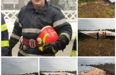 14 vaci salvate de un pompier dorohoian aflat în concediu de odihnă