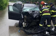 Accident grav la Suharău! Un tânăr găsit inconștient și alte două persoane ajunse la spital - FOTO