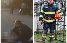 Un pompier din Dorohoi felicitat pentru intervenția promptă la un accident rutier - FOTO