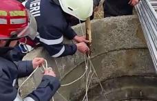Femeie de 54 ani salvată de pompierii botoșăneni după ce a căzut într-o fântână