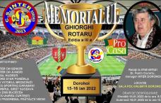 Memorialul de fotbal Ghiorghi ROTARU, ediția a III-a, organizat la Sala Polivalentă din Dorohoi