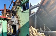 O altă locuință din județ afectată de incendiu, aceeași cauză – coșul de fum neizolat corespunzător