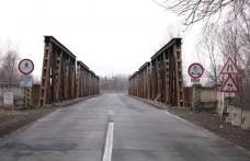 Demersuri pentru construirea unui pod nou peste Siret, la Vârfu Câmpului - FOTO