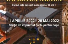 Biblioteca Județeană Botoșani vă invită la cursuri gratuite de limba arabă!