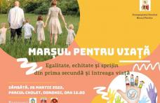 Marșul pentru Viață revine și la Dorohoi în acest an, în format fizic, fără restricții