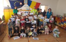 Acțiune cu preșcolarii de la GPP Nr. 8 Dorohoi: STOP! VIAŢA ARE PRIORITATE! - FOTO