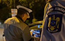 Mort de beat și fără permis auto, prins de polițiști pe un drum național din județ