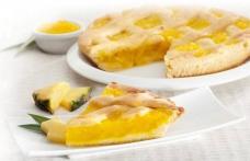 Tartă cu ananas și mango