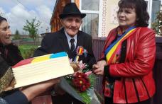 Veterani de război din mai multe localități din județ felicitați de autoritățile locale - FOTO