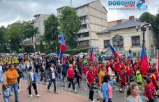Invitație la un stil de viață sănătos. Parada micilor fotbaliști organizată la Dorohoi - FOTO