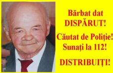 Bătrân din Dorohoi dispărut fără urmă. Poliția cere ajutorul populației