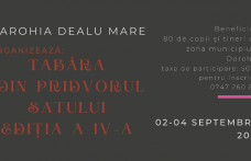 A patra ediție a „Taberei din pridvorul satului” găzduită de Parohia Dealu Mare