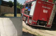 Intervenție dificilă a pompierilor. Bărbat salvat dintr-o fântână adâncă de aproximativ 12 metri