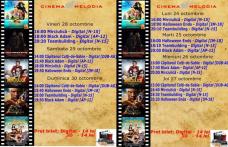 Vezi ce filme vor rula la Cinema „MELODIA” Dorohoi, în săptămâna 24-30 octombrie