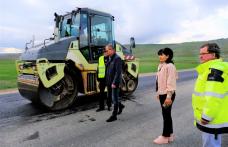 Asfalt pe întreaga lungime a Drumului Strategic - FOTO