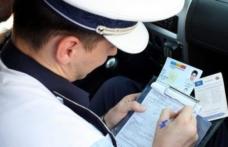 Şofer prins cu autorizaţia de circulaţie provizorie, expirată