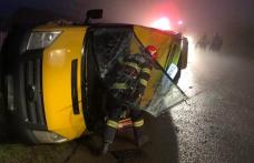 Conducerea IȘJ Botoșani despre accidentul în care a fost implicat un microbuz școlar