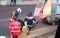 Adolescent călcat de tren în Vatra Dornei. Acesta are piciorul amputat