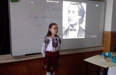EMINESCU... viu prin glasul fiecărui elev al Școlii Gimnaziale „Dimitrie Pompeiu” Broscăuți - FOTO