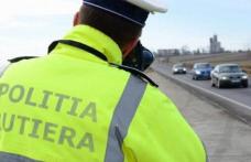 Oprit pentru viteză, depistat băut la volan