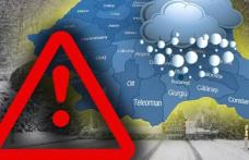 Vremea a luat-o razna! Cod Roșu de vânt și ninsori abundente pentru județul Botoșani