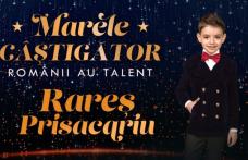 Botoșăneanul Rareș Prisacariu a câștigat finala „Românii au talent”, sezonul 13, și marele premiu de 120.000 de euro