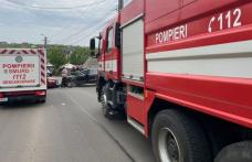 Un copil de 4 ani și un tânăr de 24 au ajuns la spital în urma unui accident - FOTO