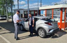 Autoturism în valoare de 200.000 de lei declarat furat de autoritățile din Franța, oprit din drumul spre Moldova - FOTO