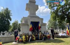 Eroii au fost comemorați în Zi de Înălțare, la Dorohoi, în Cimitirul Eroilor - FOTO