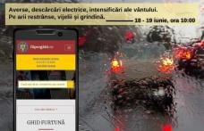 Cod galben de instabilitate atmosferică temporar accentuată pentru județul Botoșani