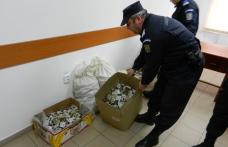 Captură impresionantă de țigări a jandarmilor botoșăneni