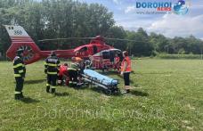 Femeie cu sindrom coronarian preluată de elicopterul SMURD – FOTO