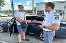 Bărbat prins la Punctul de Trecere a Frontierei Stânca cu permis de conducere fals
