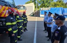 România trimite în Grecia încă 90 de pompieri. Doi dintre ei sunt de la Detașamentul de Pompieri Dorohoi - FOTO