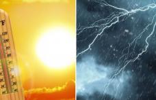 După valul de caniculă vor urma furtuni. Meteorologii anunță diferențele de temperatură și de 15 grade Celsius