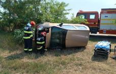 Șofer în vârstă de 85 de ani rănit într-un accident rutier