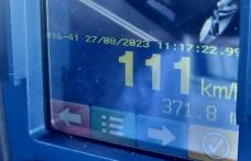 Peste 80 de amenzi aplicate pentru viteză excesivă, la Ștefănești