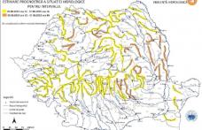 Hidrologii au anunțat că există risc de inundații pe râurile Jijia, Prut și afluenții acestora