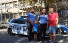 Copilul căutat de polițiști a fost găsit la ieșirea din Botoșani spre Dorohoi