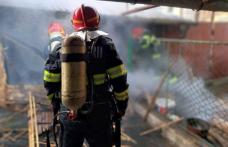Incendiu violent produs într-o gospodărie din Baranca