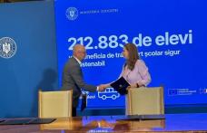 Peste 7 milioane de euro din PNRR pentru achiziționarea a 26 de microbuze electrice pentru elevi