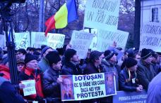 Deputatul Andrei Dolineaschi alături de protestatarii de la Arcul de Triumf