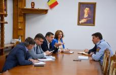 Ședință de lucru cu șefii structurilor aflate în subordinea MAI din județ, la Prefectura Botoșani