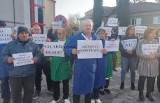 Revendicări solicitate de personalul tesa și muncitorii din cadrul Spitalului Municipal Dorohoi - FOTO