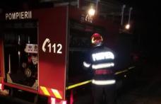 Casă din Crasnaleuca în pericol din cauza unui incendiu izbucnit în jurul coșului de fum