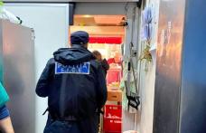 Unități economice închise, sancțiuni și marfă distrusă în urma unor controale ale polițiștilor în piețele din județ - FOTO