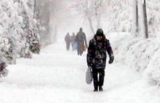 Ninsoarea continuă până joi seara, iar săptămâna viitoare vine gerul
